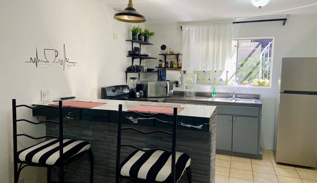 Zebra Studio - 1 double-bed, kitchen