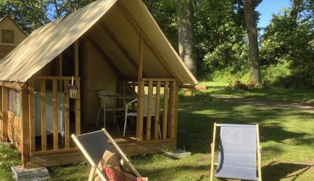 ZEcamping 2 étoiles pataugeoire piscine chalet 6m2 2 pers