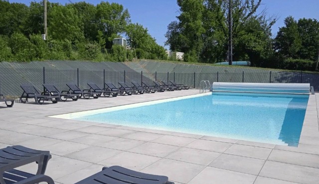 ZEcamping 2* piscine chauffée pet friendly mobil-home TV 55m2 6 pers