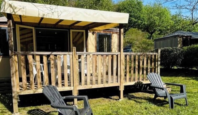 ZEcamping 3 étoiles chiens acceptés locatif BBQ 15m2 4 pers