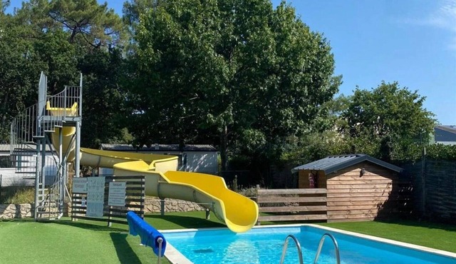 ZEcamping 3 étoiles animé piscine chauffée locatif TV 29m2