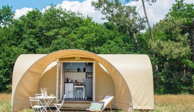 ZEcamping 3 étoiles chiens acceptés locatif BBQ 16m2 4 pers