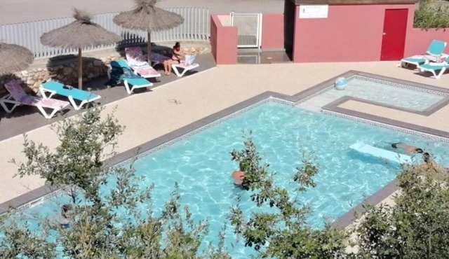 ZEcamping 3 étoiles espace aquatique pataugeoire mobil-home TV 20m2