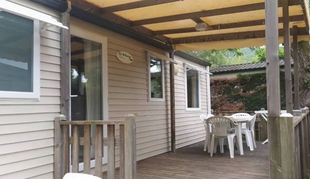ZEcamping 3 étoiles animé parc aquatique fitness mobil-home TV clim