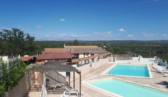ZEcamping 3 étoiles pataugeoire piscine mobil-home clim 33m2 6 pers