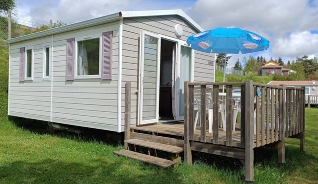ZEcamping 3 étoiles piscine chauffée animaux acceptés mobil-home BBQ