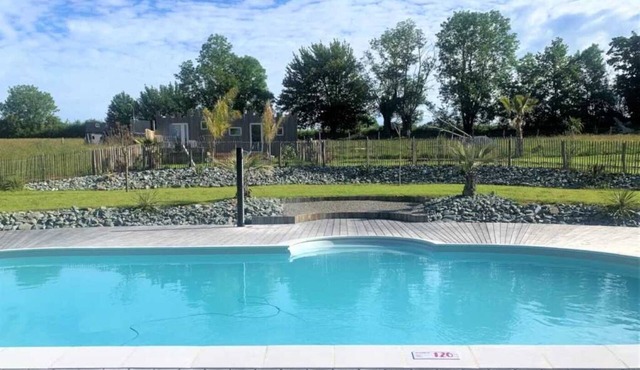 ZEcamping 3 étoiles piscine chauffée dog friendly hammam mobil-home TV
