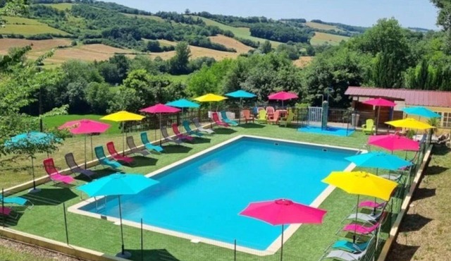 ZEcamping 3 étoiles piscine cottage TV clim 16m2 2 pers