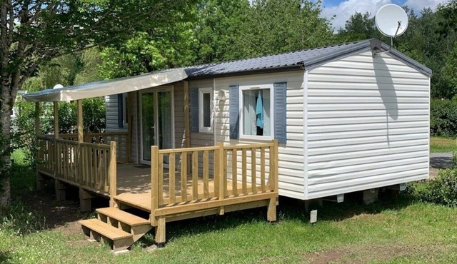 ZEcamping 3* 1km plage pataugeoire club enfant locatif TV 35m2 6 pers
