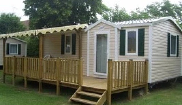 ZEcamping 3* animaux acceptés mobil-home TV 28m2 8 pers