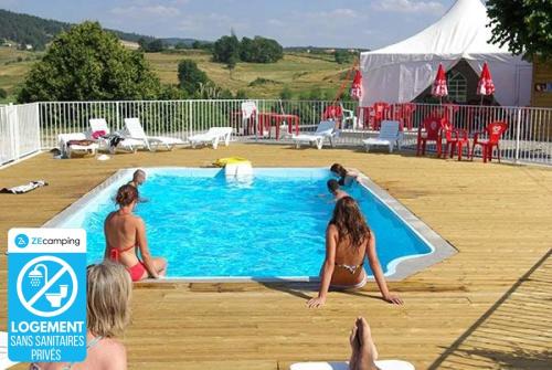 ZEcamping 3 dog friendly piscine chauffée en bordure de l’Allier