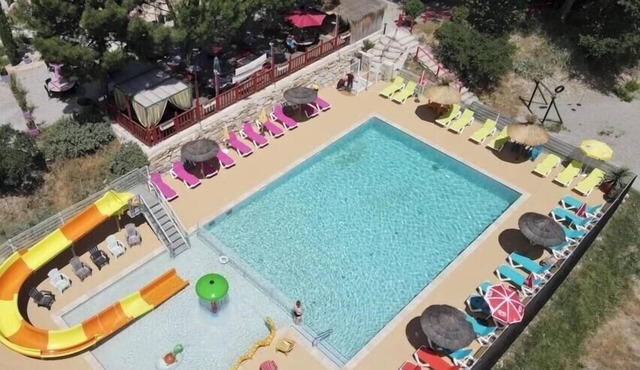 ZEcamping 3* familial parc aquatique dog friendly fitness cabane 46m2