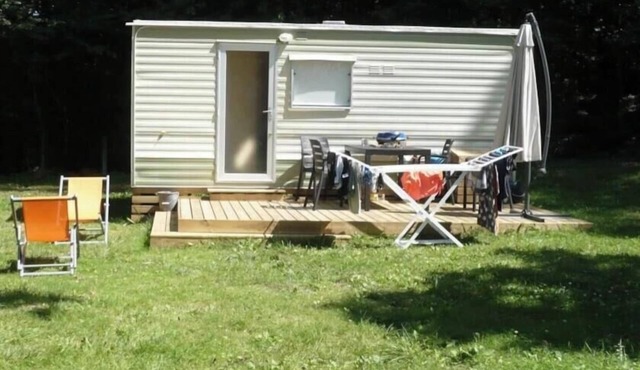 ZEcamping 3 étoiles parc aquatique jacuzzi locatif BBQ 28m2 4 pers
