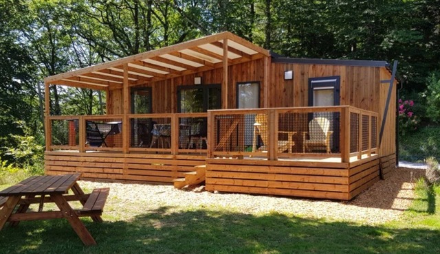 ZEcamping 3* pataugeoire piscine locatif LV 34m2 4 pers
