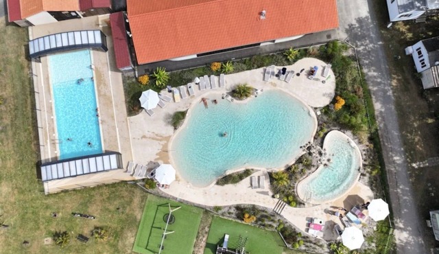 ZEcamping 3* piscine animaux acceptés fitness locatif 45m2 6 pers