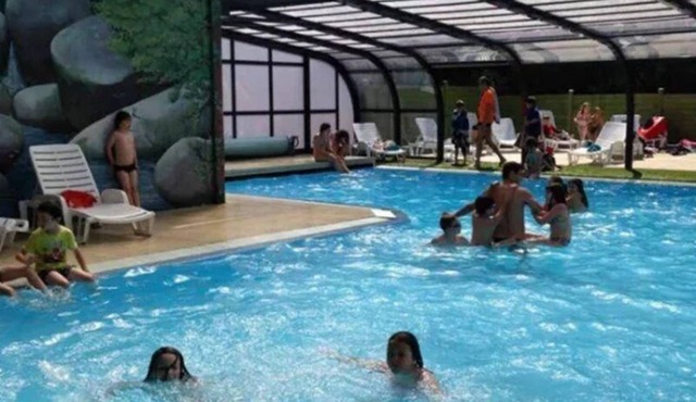 ZEcamping 3* piscine chauffée sauna jacuzzi mobil-home 4 pers