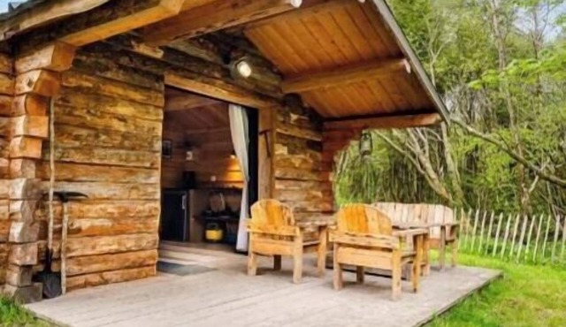 ZEcamping 3* piscine chauffée sauna jacuzzi chalet BBQ 35m2 4 pers