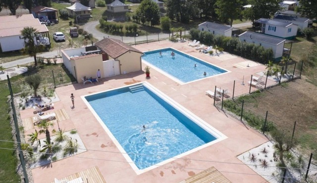ZEcamping 3* piscine chalet BBQ clim 30m2 4 pers