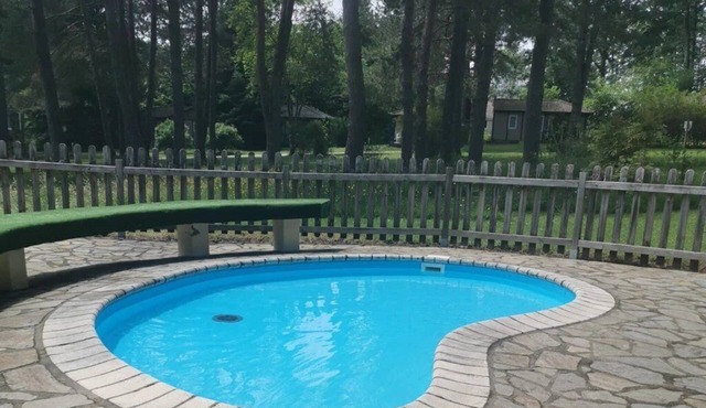 ZEcamping 3* piscine chauffée chalet BBQ 35m2 5 pers
