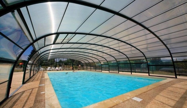 ZEcamping 3* piscine couverte pet friendly cottage TV LV 35m2 2 pers