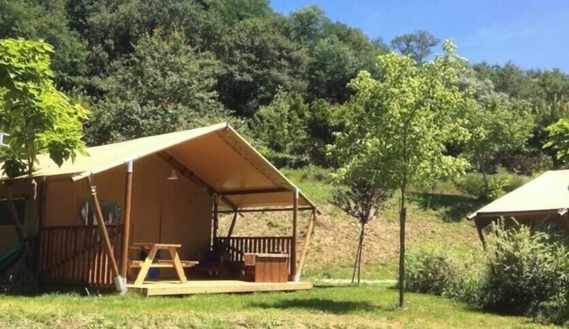ZEcamping 3* tente BBQ 38m2 5 pers