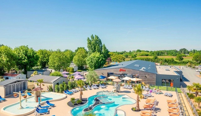 ZEcamping 4 étoiles familial parc aquatique fitness mobil-home TV clim