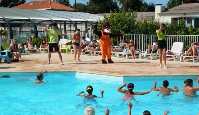ZEcamping 4 étoiles familial parc aquatique locatif TV BBQ 40m2
