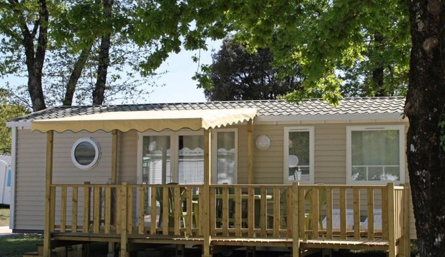 ZEcamping 4* animé espace aquatique pet friendly mobil-home TV clim