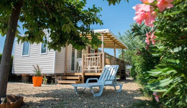ZEcamping 4* animé toboggans pet friendly locatif clim 36m2 6 pers