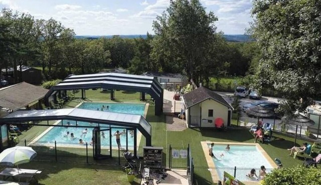 ZEcamping 4* familial parc aquatique locatif BBQ 18m2 5 pers