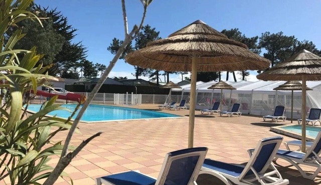 ZEcamping 4* parc aquatique 2km plage dog friendly locatif 35m2 6 pers