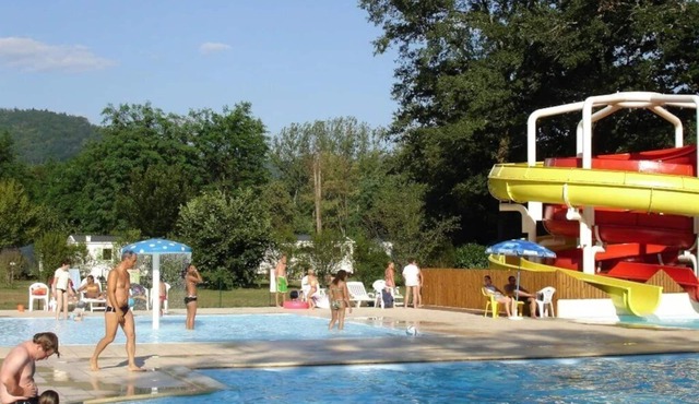 ZEcamping 4* parc aquatique et piscine chauffée mobil-home TV 27m2