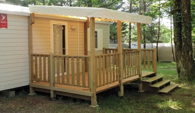 ZEcamping 4* piscine chauffée club enfant mobil-home 18m2 5 pers