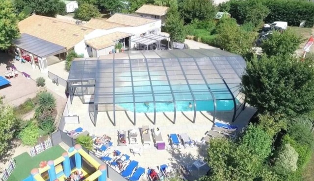 ZEcamping 4* piscine couverte chiens acceptés tente BBQ 17m2 4 pers