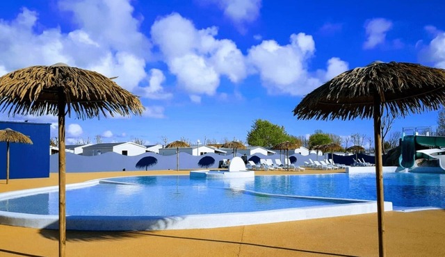 ZEcamping 4* piscine couverte mobil-home BBQ 40m2