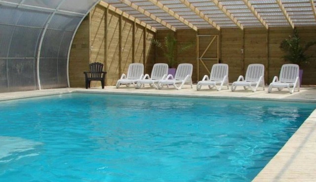 ZEcamping 4* piscine couverte pataugeoire tente 30m2 6 pers