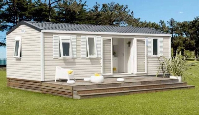 ZEcamping 500m plage piscine couverte dog friendly locatif TV LV clim