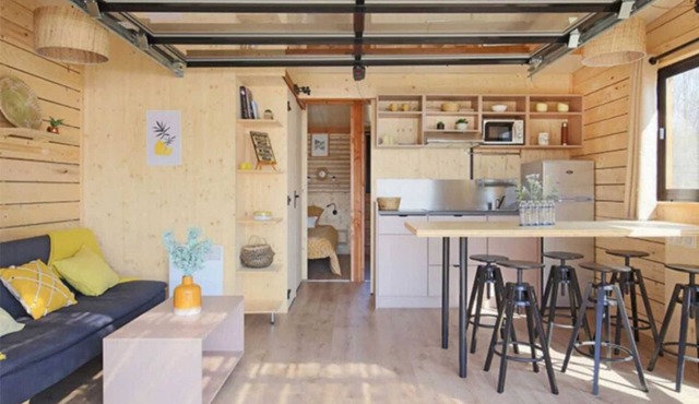 ZEcamping familial espace aquatique pet friendly locatif 25m2 5 pers
