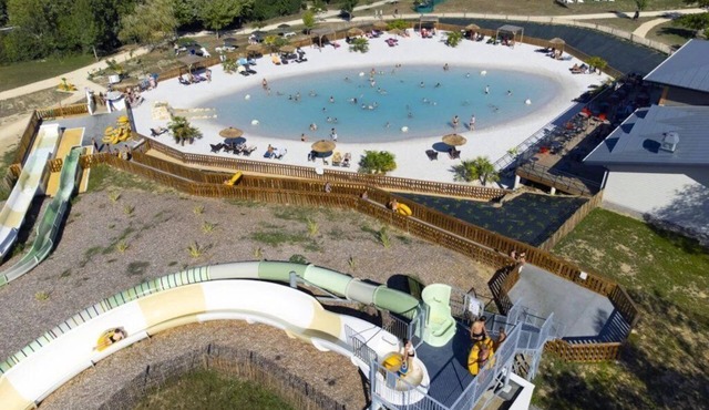 ZEcamping 4* animé parc aquatique locatif TV LV BBQ 36m2 4 pers