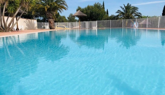 ZEcamping 3* piscine chauffée mobil-home TV clim 33m2 6 pers