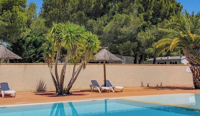 ZEcamping 3 étoiles piscine chauffée mobil-home 16m2 4 pers