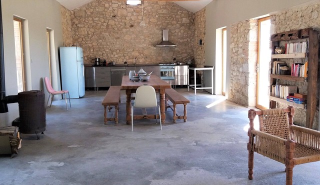 Zen atmosphere at the Terres Blanches