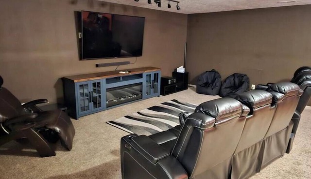 Zen Den: Movie room, Bar, Games and EV Charger