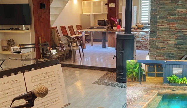 Zen house with fully fenced pool 3 minutes from Argenton-sur-Creuse