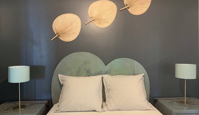 Zen room in the heart of the forest