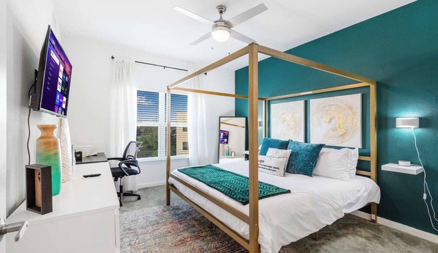 Zenful Affirmations - Stylish 2BR Near Medical Center, Lackland & Riverwalk