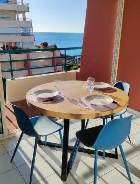 Zenitude Corniche charmant studio cabine vue mer