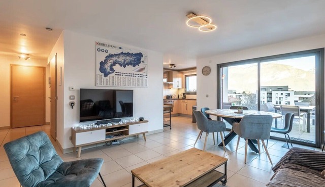 Zenolac, magnifique appartement avec vue sur les montagnes