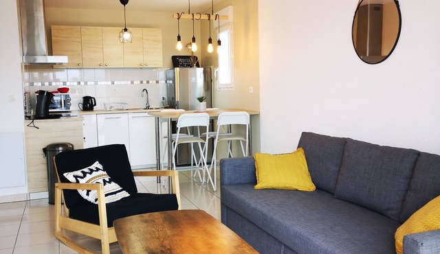Zero stress Bordeaux | T2 calm + 2parkings +Wifi