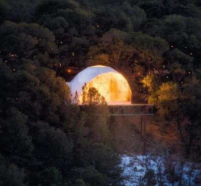 Zia Geo Dome At El Mistico Ranch, Glamping